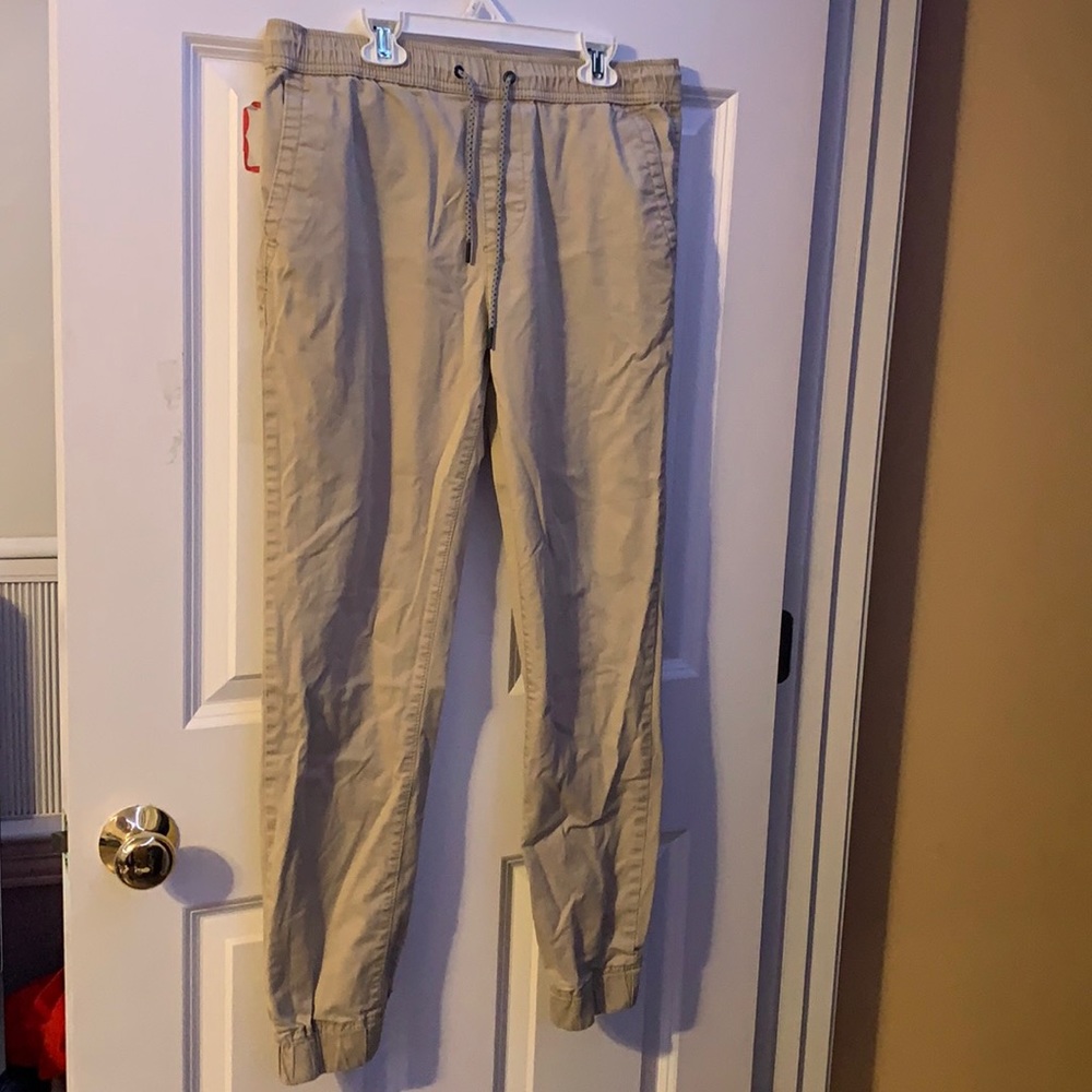 Aeropostale khaki joggers